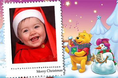 Рождественские песнопения, вставить фото ребенка в рамку онлайн