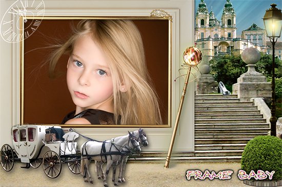 В мечтах о принце на белом коне, фотошоп онлайн девочкам