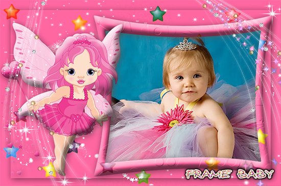 Костюм феи для маленькой принцессы, фотошоп онлайн девочкам